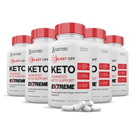 (5 Pack) Blast Off Keto ACV Extreme Pills 1675MG Keto Support Blend Alternative to BlastOff Keto Gummies Includes Apple Cider Vinegar Extra Virgin Olive Oil Powder Green Tea Leaf 300 Capsules