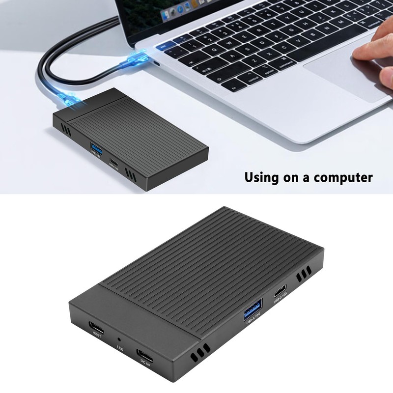 HDD Enclosure M.2 NVMe Dual Bay HDD Enclosure Gen2 10Gbps