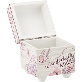 Precious Moments Confirmed in Love Wood Keepsake Box, Multicolor