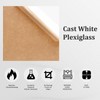 KINLINK 12x16 Plexiglass Sheets 1/8 inch-3mm White Acrylic Sheets, White