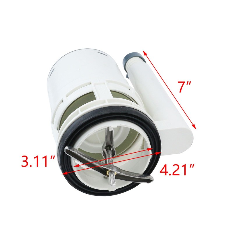 T Tulead Toilet Tank Parts Replacement Toilet Dual Flush Valve