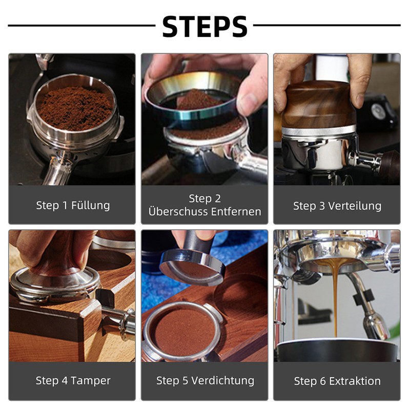 51mm Bottomless Portafilter Coffee Bottomless Compatible with DeLonghi Espresso Machine