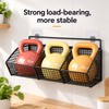 Wall-Mounted Kitchen Storage Basket for Vegetables and Pantry Organization –
