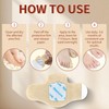 2 Pack Nail Patches, 42 Pcs Self-Adhesive Nail Care Stickers