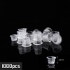 Disposable Tattoo Ink Cups-Tattoo 1000pcs Tattoo Ink Caps for Tattooing