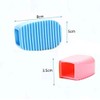 DNHCLL 2PCS Candy Color Mini Silicone Washboard Creative Handheld Laundry