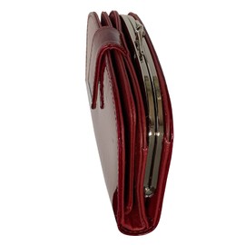 Women's Wallet RFID Big Crocodile Design 16 CC Slots and Change Compartment 18.5 x 9.5 x 3.5 Red, red, womens purses