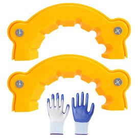 Drill Bit Sharpener, 2pcs Drill Bit Grinding Attachment with Gloves, Multipurpose Drill Bit Grinding Grinding Tool Angle Grinder Drill Bit Sharpener for Multi-specification Drill Bits