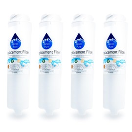 4-Pack Replacement for General Electric GSWF Refrigerator Water Filter - Compatible with General Electric GSWF Fridge Water Filter Cartridge