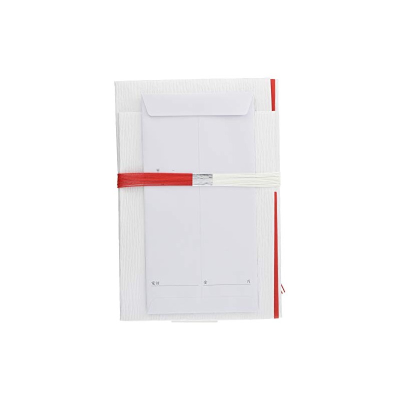 Nagatoya Shoten Ki-031 Gold Seal Cardboard, Red and White Flower