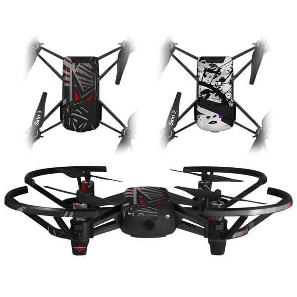 Skin Decal Wrap 2 Pack for DJI Ryze Tello Drone