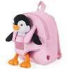 PERLETTI Cuddly Toy Backpack for Children with Plush Toy -