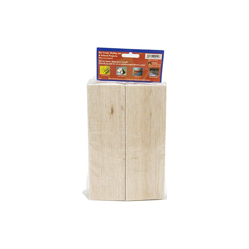 Wood Assortment Economy Bag, Balsa