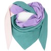 Gloop Women's Scarf XXL Knitted Triangle Scarf Cotton Triangular Scarf