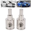 2pcs Amp Input Reducer Adapter 0 Gauge to 4 Gauge