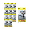 Dorco FRC100 All New Face 4 Disposable 4-Blade Razor 5pcs