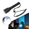 QS‑42 Diving Flashlight Underwater Diving Light 100m Depth Waterproof Torch