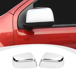 RAZPOY Rearview Mirror Cover Rear View Side Mirror Shell Trim Compatible with 2014-2022 Chevy Colorado & GMC-Canyon Exterior Accessories, Chrome