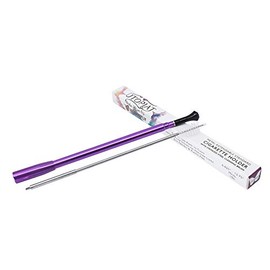 Soporte para cigarrillos (metal, 8 mm, función con filtro, desmontable, para limpiar), color morado