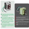 Doorbell Transformer 16V 30VA Compatible with Ring Wired Video Doorbell,