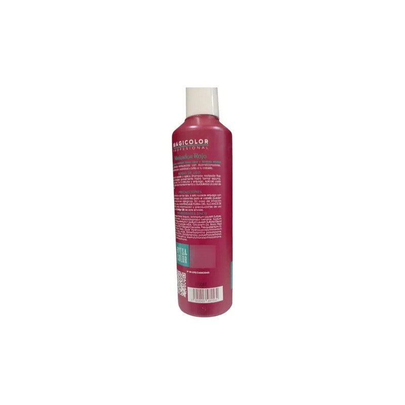 Shampoo Matizador Magicolor Rojo Y Fantasia Intensa 315 Ml.