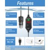 AquaMiracle Adjustable 10W Betta Heater Small Aquarium Heater Submersible Fish