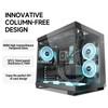 PCCOOLER C3T500 ARGB PC Case Mid Tower Desktop Computer Gaming