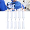 10pcs Oral Suction Handle Disposable Professional Saliva Ejector Suction Valve