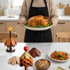 Wooden Trivets for Hot Dishes Tree Trivet Set with Apple