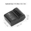 Luqeeg Portable Receipt Printer, Thermal Receipt Printer, 57mm Bluetooth Receipt