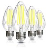 BRIMAX F15 8W LED Light Bulbs, Daylight White 5000K,75W -