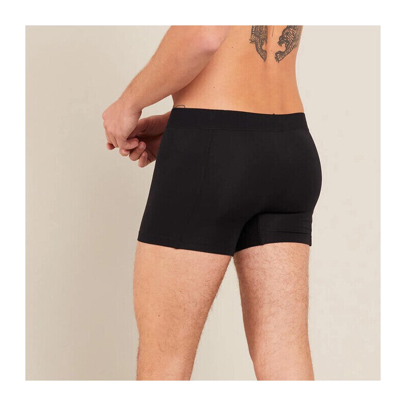 Boody Men's Everyday Boxer Briefs, Black / S