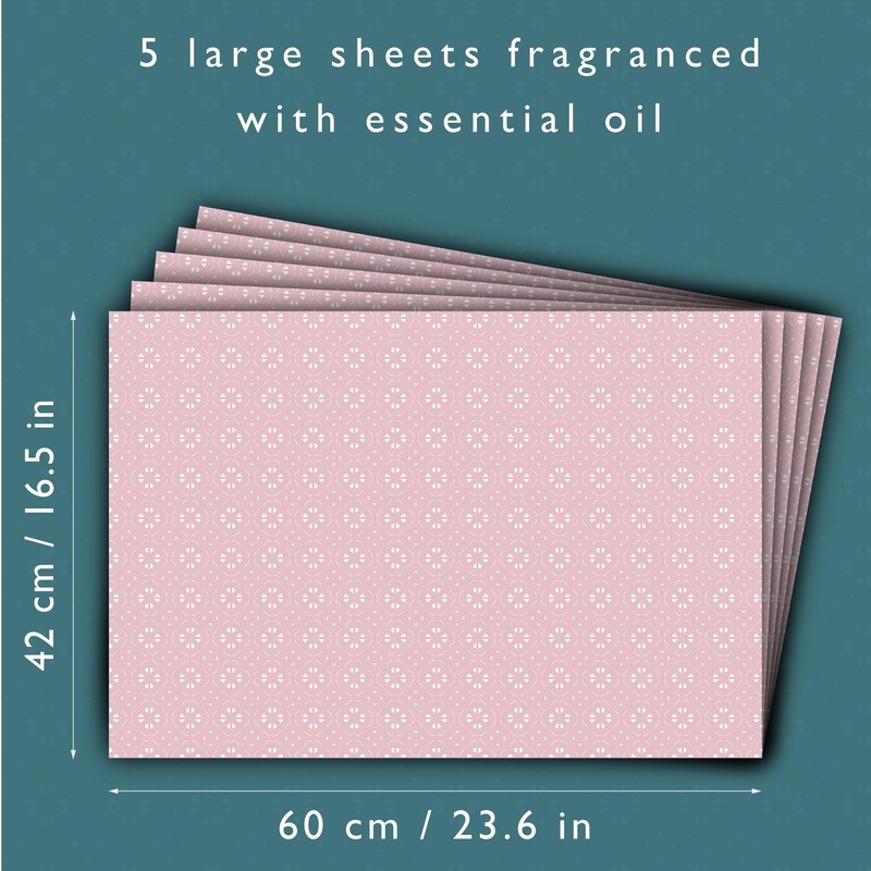 The Master Herbalist fragrant NEROLI & BERGAMOT Scented Drawer Liners