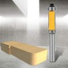 Flush Trim Bit 8 mm Flush Cutter Set with Shaft