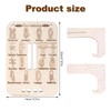 Gosknor Knot Tying Practice Board, 16 Essential Knots Trainer with