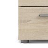 Tvilum 2 Drawer Nightstand, Oak Structure