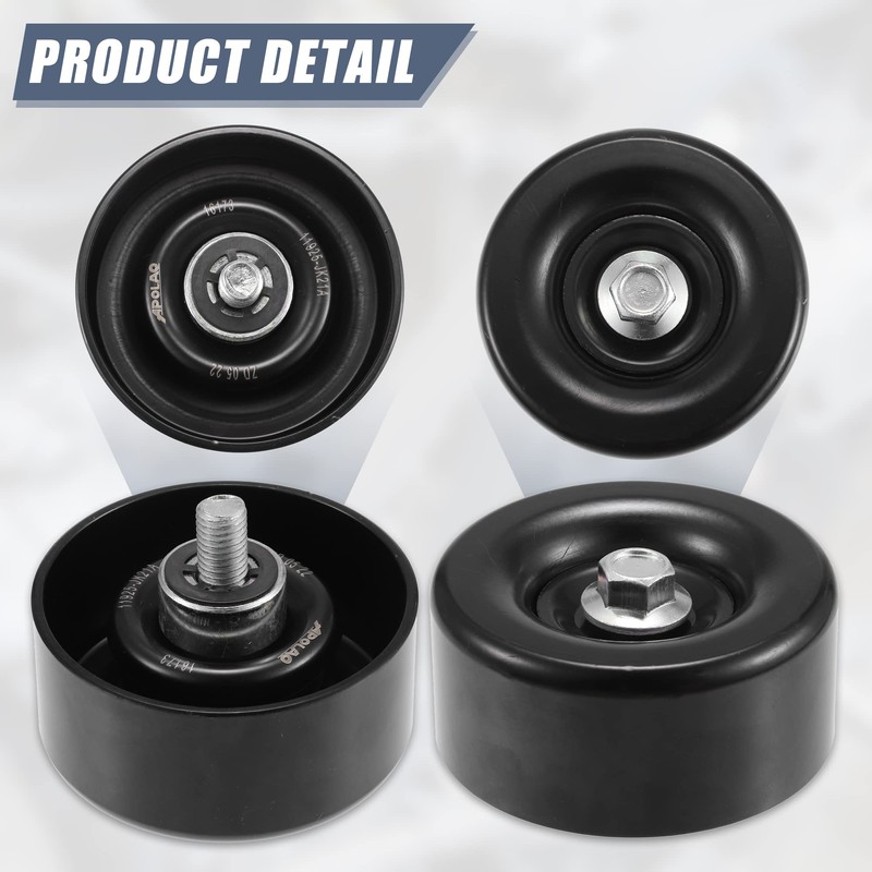 X AUTOHAUX Car Drive Belt Pulley Accessory 11925-JK21A for Infiniti