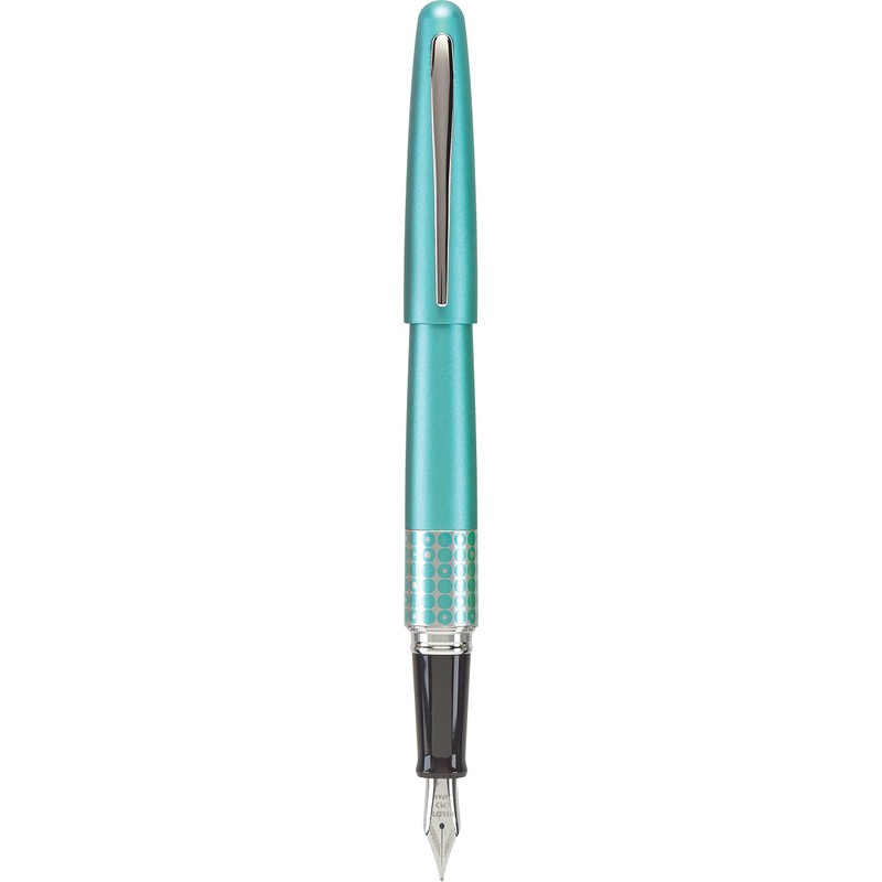 Pilot MR Retro Pop Collection Pluma Estilográfica Punta Mediana, Azul
