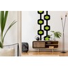 Mid-Century Panel Squares Wall Decal Sticker | Modern Retro 70s