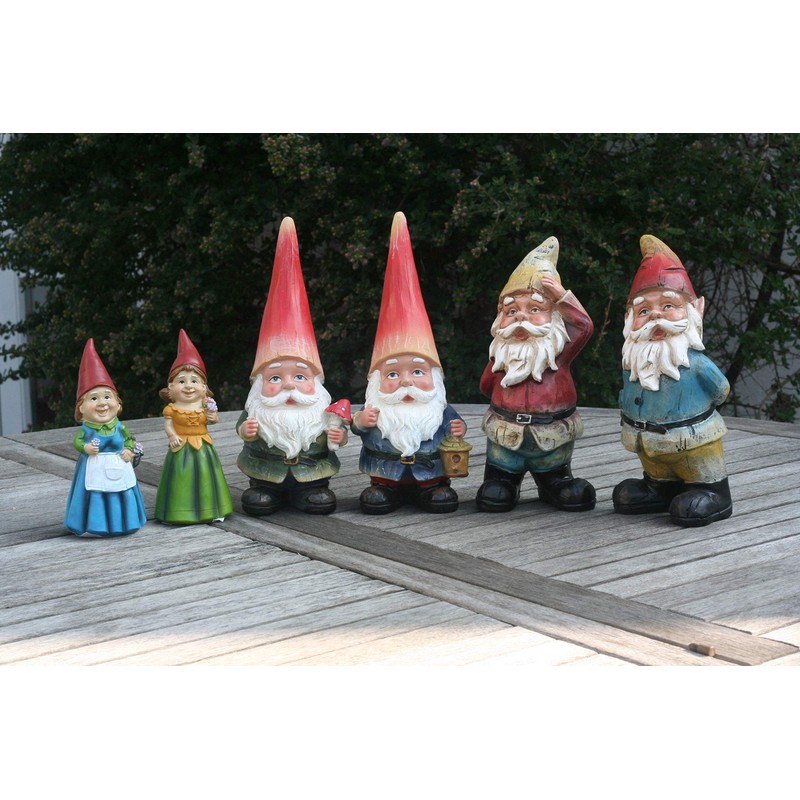 Traditonal Quizzical Gnome Garden decoration, garden gnome …