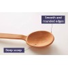 ECOSALL Heavy Duty Large Wooden Spoon 18-inch, Long Handle Cooking