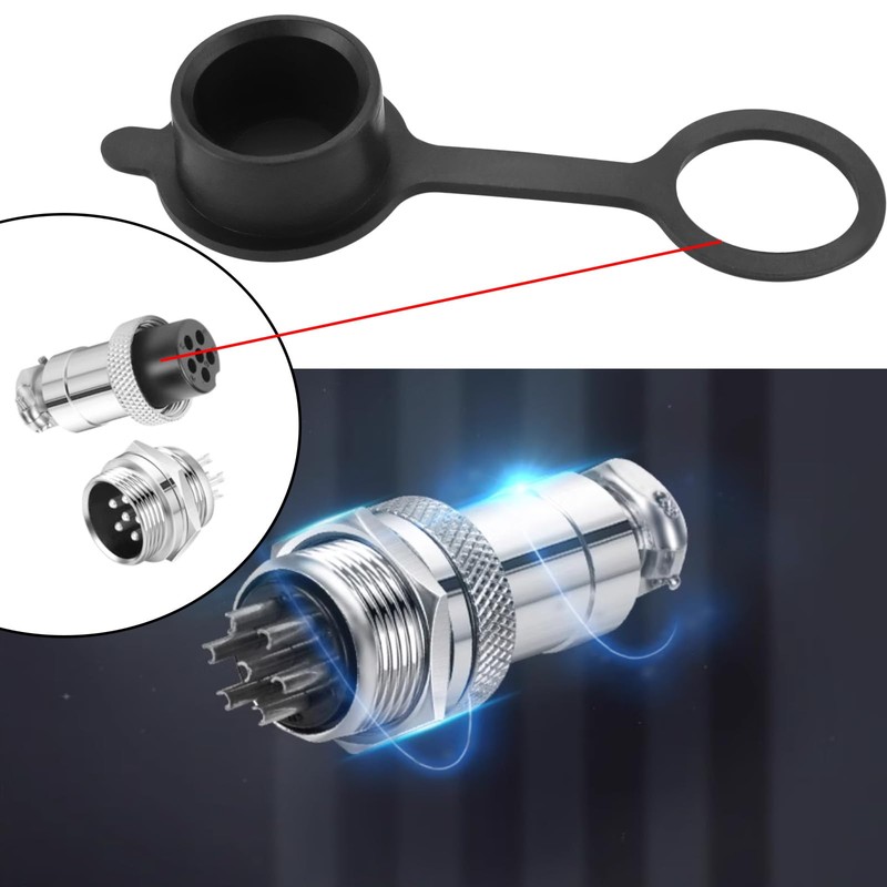 Create idea 10PCS GX12 Aviation Connector Plug Cover Compatible with