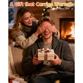 Hand Warmers Rechargeable 2 Pack - Magnetic Electric Hand Warmers 10000mAh, AI Temp Control, Up to 131℉, Reusable Battery Operated Pocket Heater with Digital Display for Raynauds, Hunting, Golf