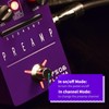 FLAMMA FS06 Pedal de preamplificador digital de efectos de guitarra,