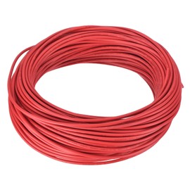 sourcing map 20AWG Wire 20 Gauge Stranded Wire PVC Hookup Wire, UL1015 600V 30m/100ft Tinned Copper Wire Red 221℉ for Internal Connecting Wire