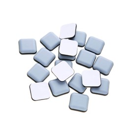 15/16" Square Adhesive Furniture Sliders for Carpet-Furnigear Heavy Duty PTFE (Teflon) Furniture Moving Pads - Move Your Furniture Easier with Premium Furniture Mover Sliders (20 Pack …