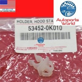 Toyota GENUINE TOYOTA 4RUNNER PICKUP TACOMA tC HOOD SUPPORT ROD CLIP HOLDER 53452-0K010