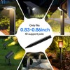 8 Pack Reinforced Ground Stakes, 0.83" x 8.27" Solar Lights
