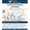 Whirlpool W11524105 Genuine OEM Washer Detergent Dispenser Replacement Part -