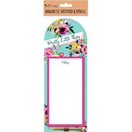 Orbitron Magnetic Shopping List Pad Notepad & Pencil To Do List Fridge Magnet (Pretty Little Thing)